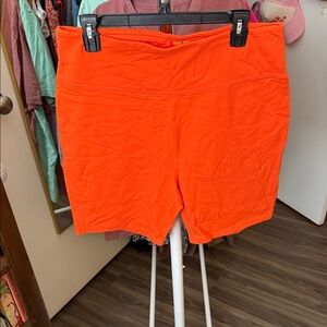 Tek Gear Women's Bright Orange Bike Shorts